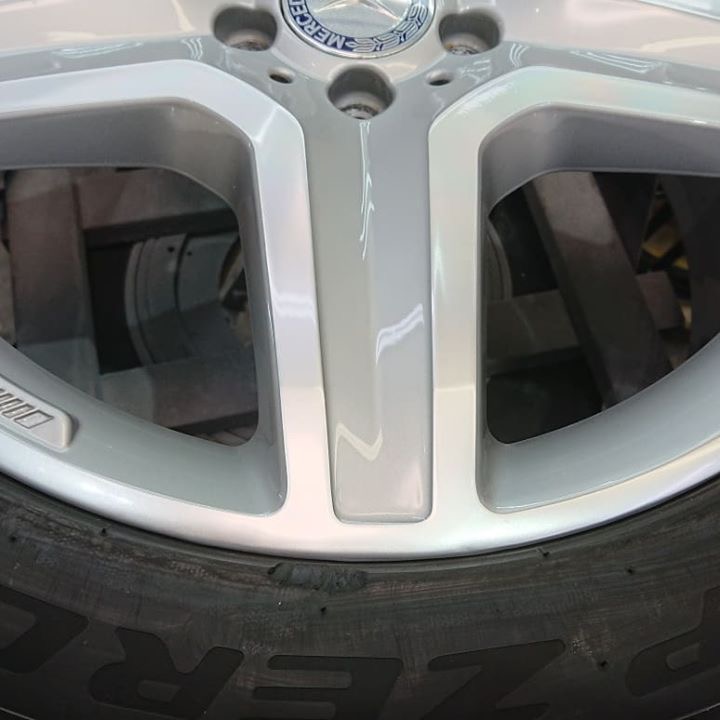 AMGダイヤカットホイール 施工後