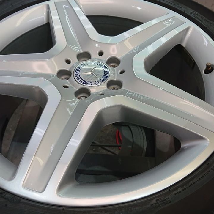 AMGダイヤカットホイール 施工後
