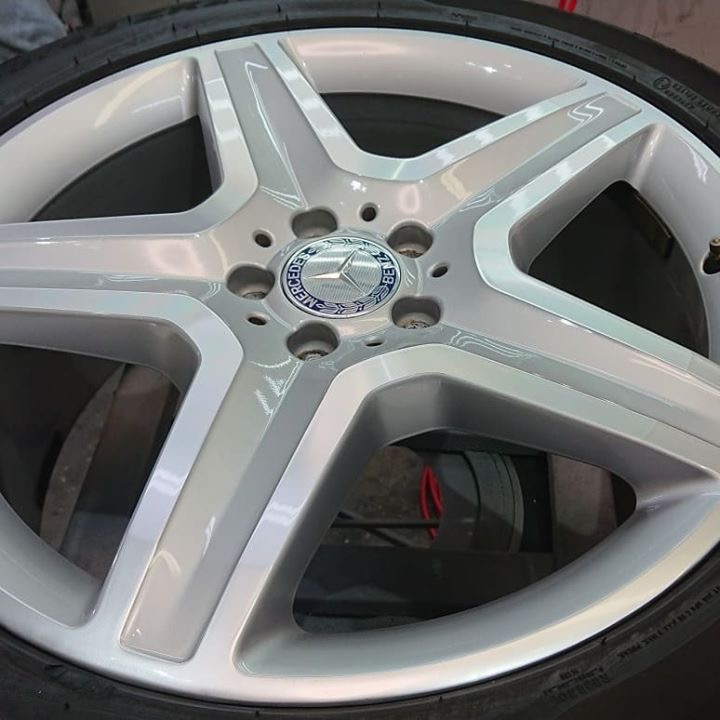 AMGダイヤカットホイール 施工後