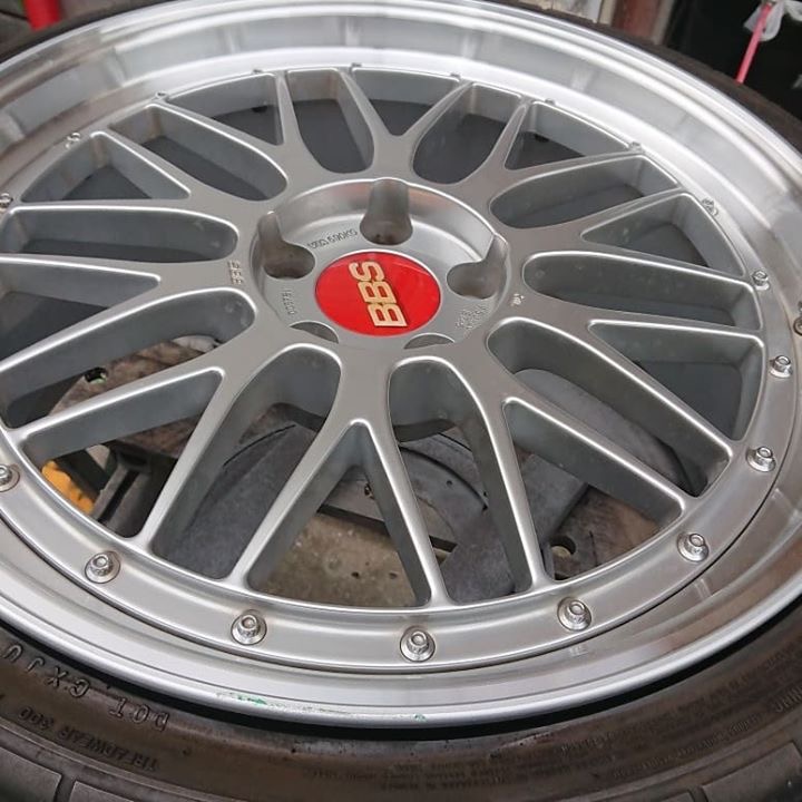 BBSホイール 施工前