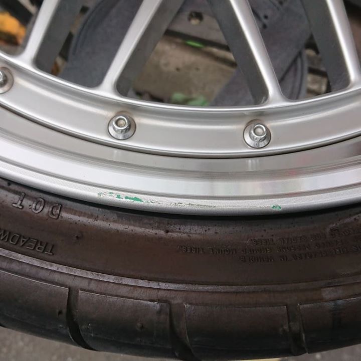 BBSホイール 施工前