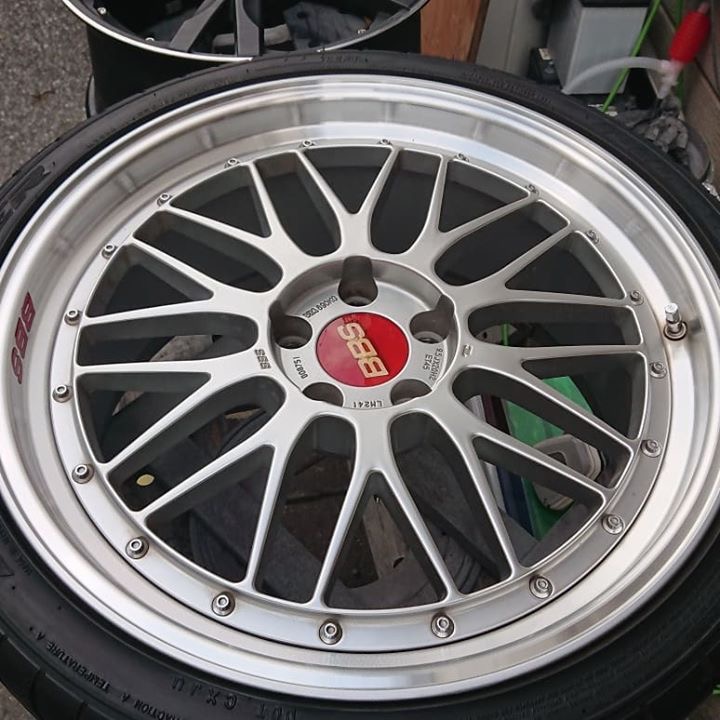 BBSホイール 施工後