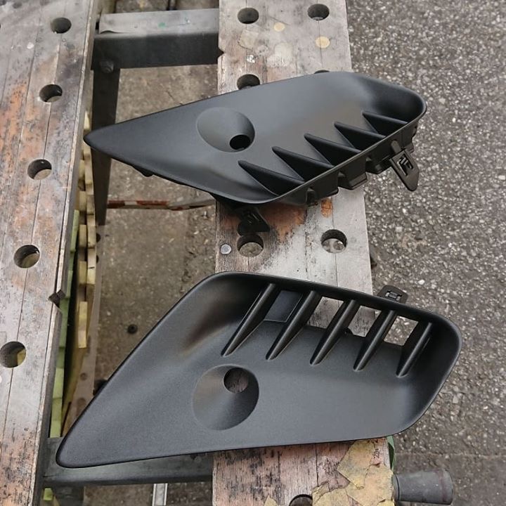 レクサスバンパー塗装 施工前