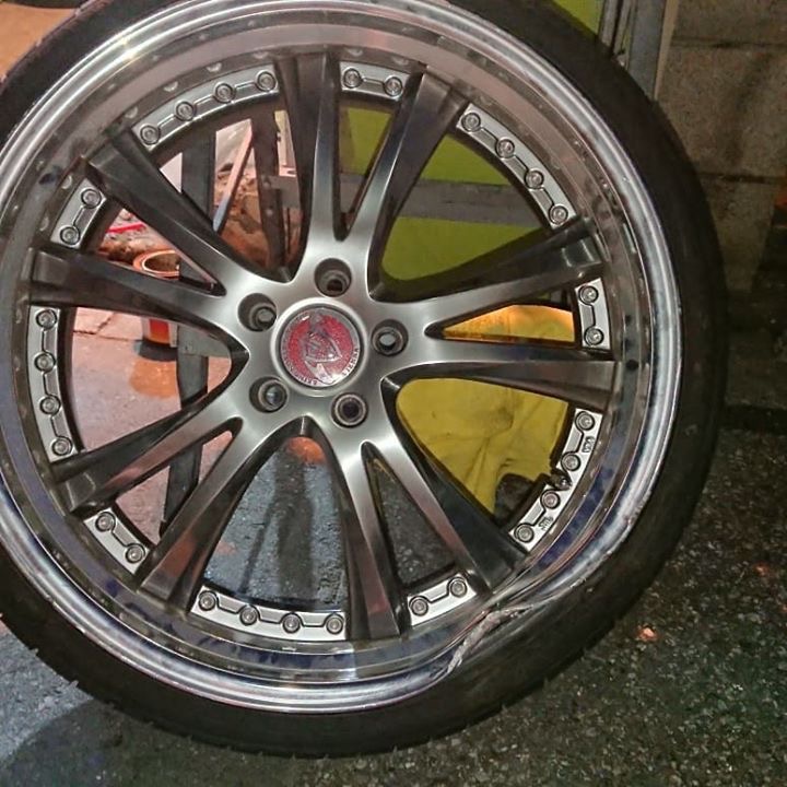 歪み修正 施工前