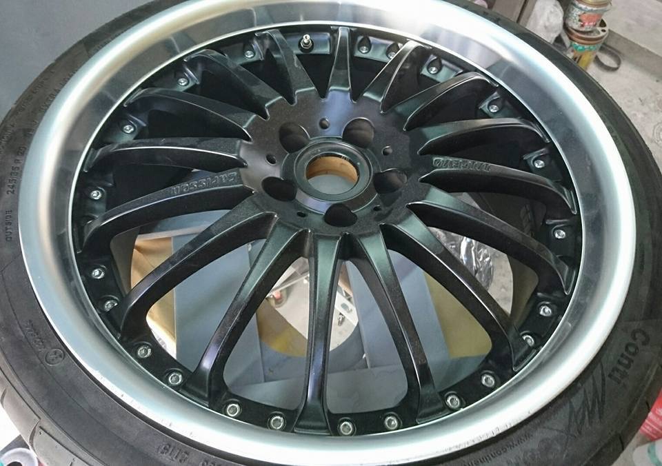 カールソンホイール 施工前