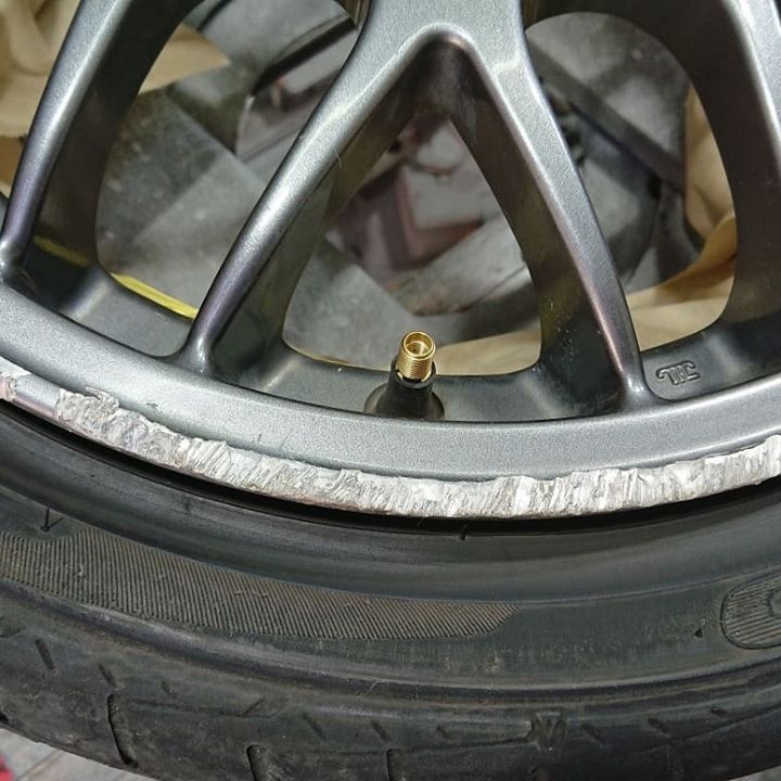 BBSホイール 施工前