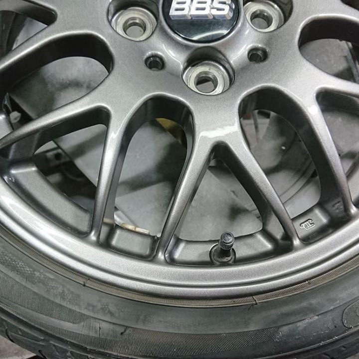 BBSホイール 施工後