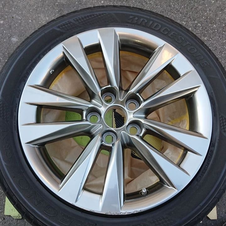 レクサス純正ホイール 施工前